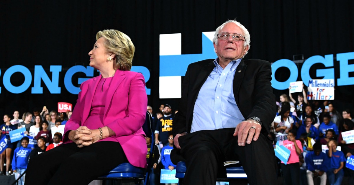 Bernie Sanders Blames Clinton for Not Informing People About Russian Meddling