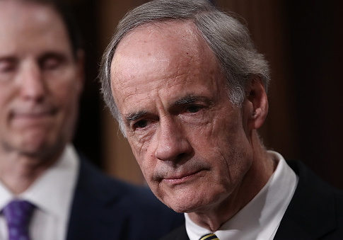Dem Senator Who Hit Ex-Wife Sits Out Rob Porter Abuse Scandal