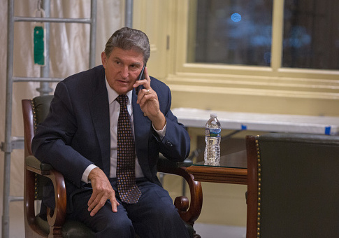 Manchin Begs Schumer to Boost Potential Reelection Bid Amid Flailing Poll Numbers