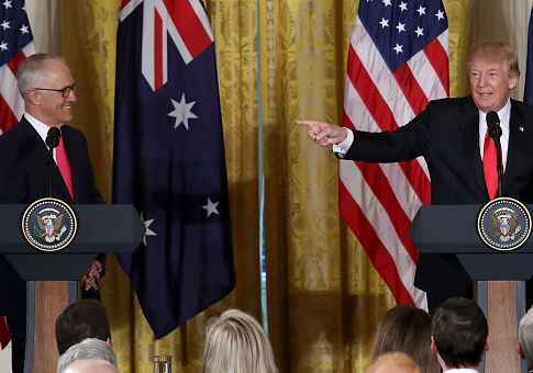 Trump Announces Plans to Name U.S. Ship 'Canberra' in Honor of WWII Australian Ship