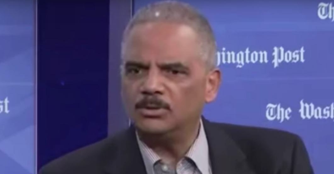 Former Obama Admin AG Eric Holder Thinks He Has 'the Guts' to Run For President