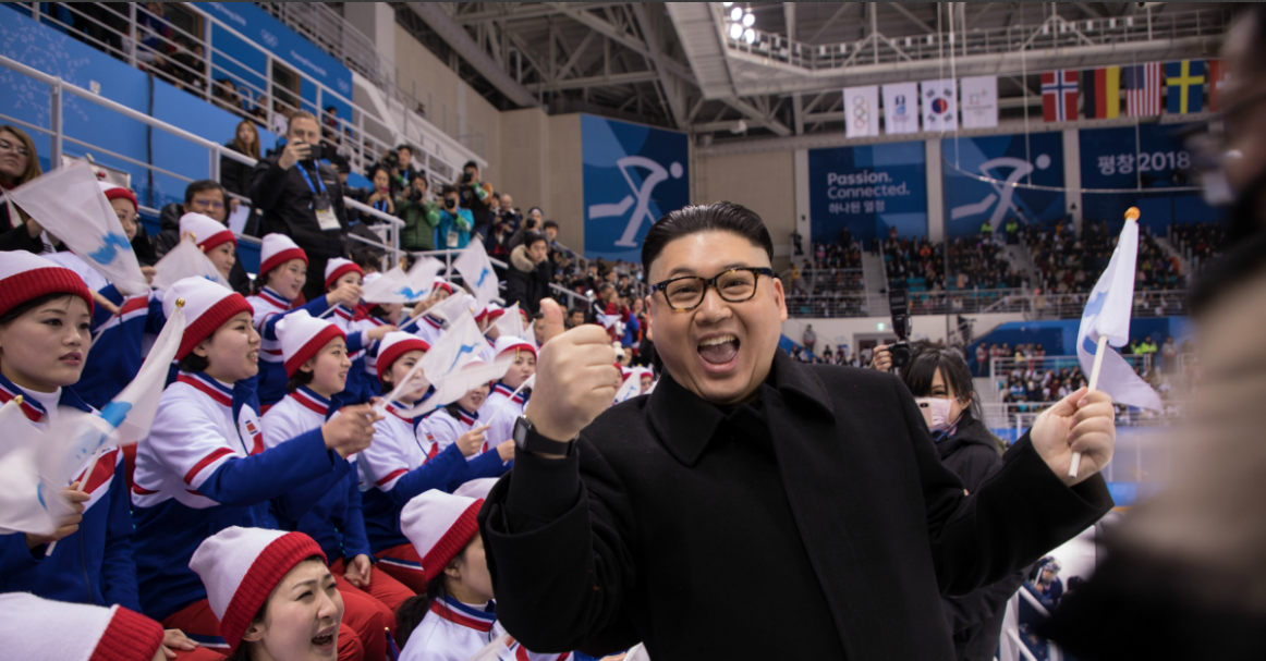 Kim Jong Un Impersonator Tried to Hype Up North Korean Cheerleaders. Here's How Well That Went...