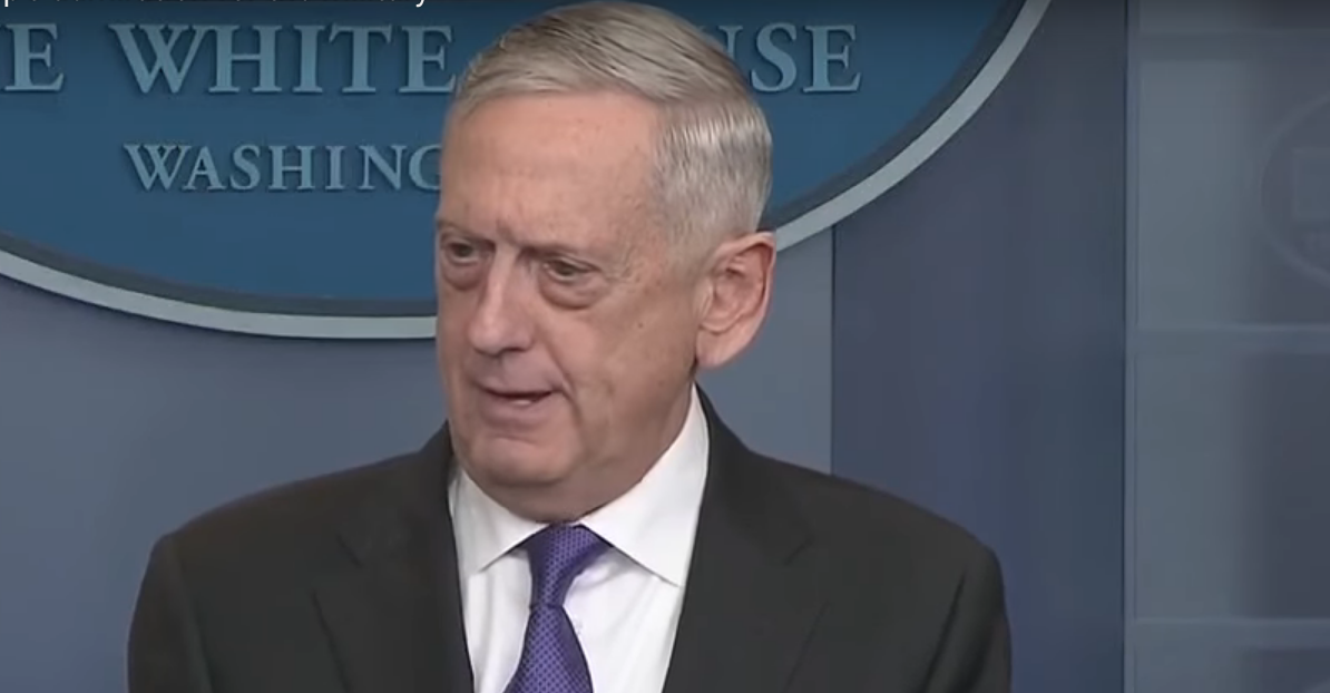 Mattis Responds to Questions About Trump's Plans for a Military Parade: It Reflects 'Fondness' for Armed Forces