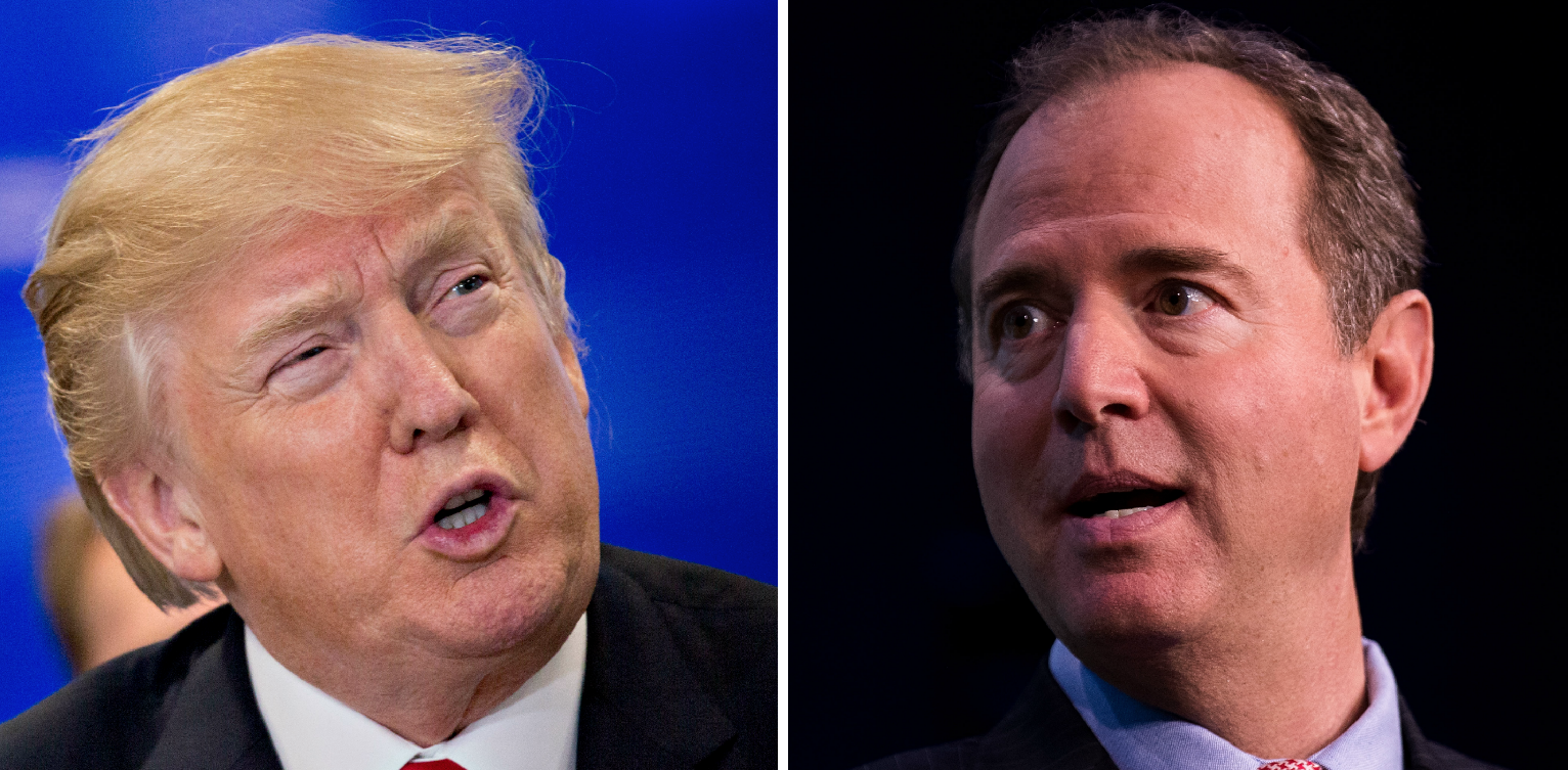 Trump Just Gave Top Intel Dem Adam Schiff A New Nickname And Demands He "Must Be Stopped"