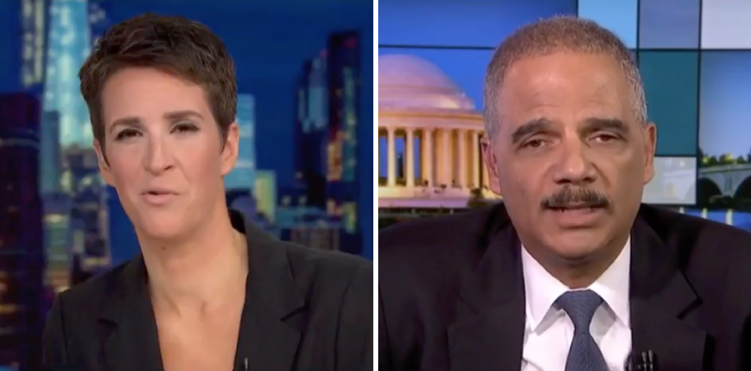 Eric Holder Opens Up About His Plan to Run for a Higher Office