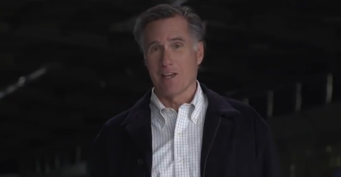 Romney Announces Run for Utah Senate While Taking a Dig at Trump