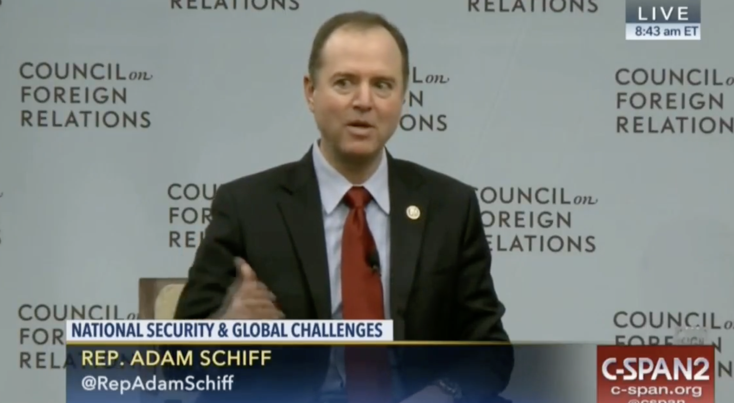 Schiff: Obama Admin Bears Some Responsibility for Russian Meddling After Weak Response to Sony Hack