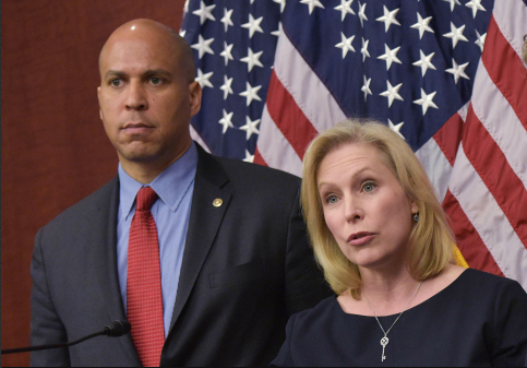 Booker and Gillibrand Want to Stymie Special Interest Spending, Except for Labor Unions and Ideological Groups