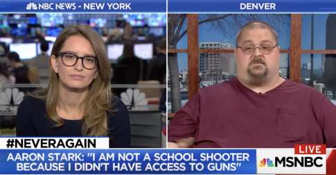 MSNBC Interviews Man Who Said He Was 'Almost a School Shooter'