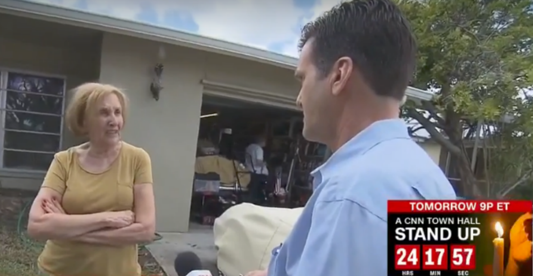 CNN Reporter Confronts Trump Supporter in Her Yard for Unwittingly Promoting Russian Troll Event