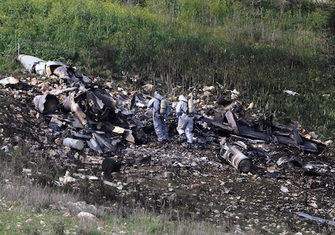 Israel Launches Heavy Syria Strikes After F-16 Crashes