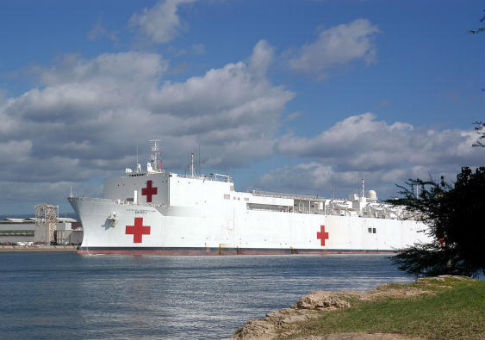 Navy Hospital Ship Deploys to Southeast Asia to Provide Medical Aid