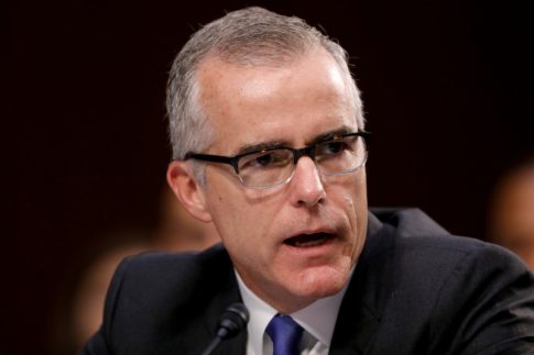 DOJ Inspector General Report Cites FBI's McCabe for Misconduct