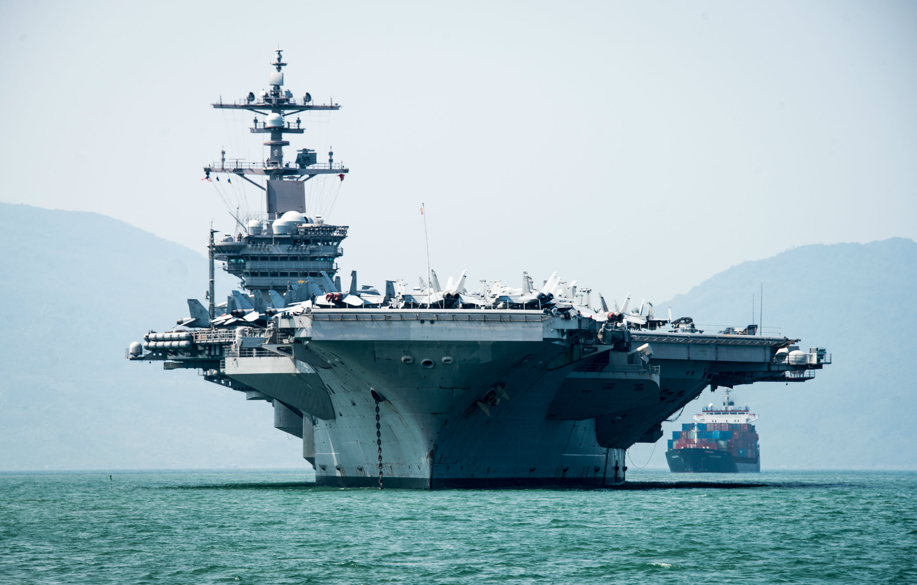 U.S. Navy Aircraft Carrier Makes First Visit to Vietnam in Over 40 Years