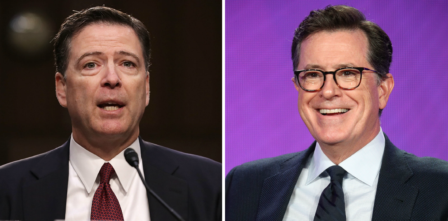 Former FBI Director James Comey to Make His Late-Night TV Debut in April