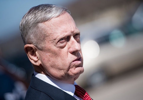 Mattis: U.S. Nearly Bombed Russians in Syria a Second Time