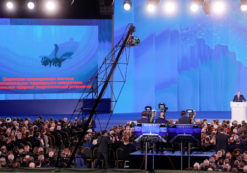 Putin Unveils Nuclear-Powered Cruise Missiles, Drone Submarines for Attacking U.S.