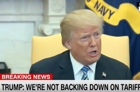 Trump on the Possibility of Trade War: 'I Don't Think So'