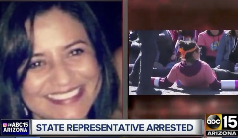 Arizona State Rep Arrested in D.C. in Pro-DACA Protest