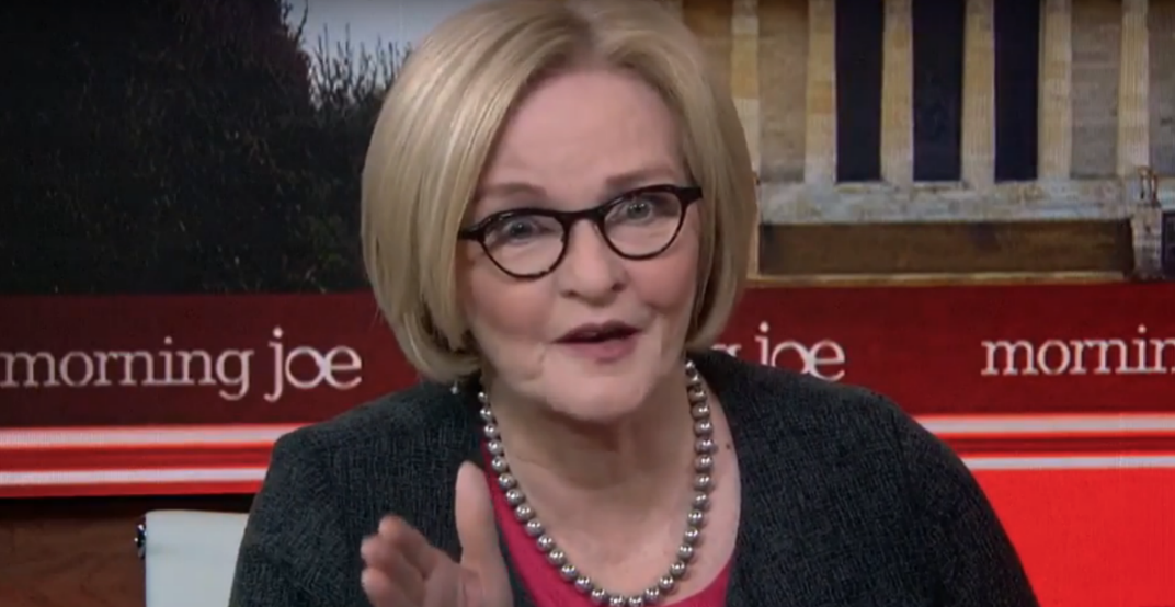 McCaskill, Who Is Less Popular Than Trump in Missouri, Rebukes Voters for Electing 'Reality TV Star President'
