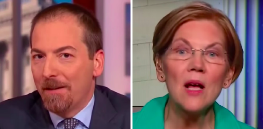 Chuck Todd Calls Out Warren for Refusing to Commit to Full Six-Year Senate Term if Re-elected