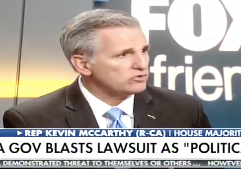 McCarthy: California 'Breaking Down the Rule of Law' With Sanctuary Cities