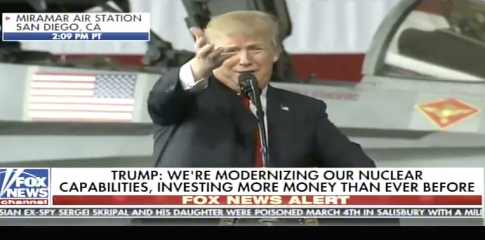 Trump: ‘We Have the Air Force. We Will Have the Space Force’