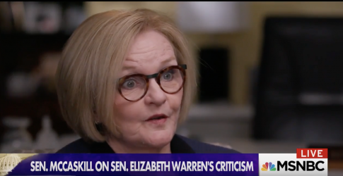 McCaskill Says She Doesn't Care What National Democrats Think, Calls Elizabeth Warren 'Flat Wrong' on Dodd-Frank Rollback