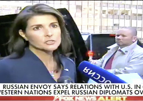 Haley: ‘We’re Not Going to Roll Over’ and Let Russia Get Away With U.K. Poisoning