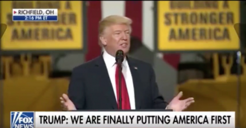 Trump on North Korea: 'The Rhetoric Has Calmed Down'