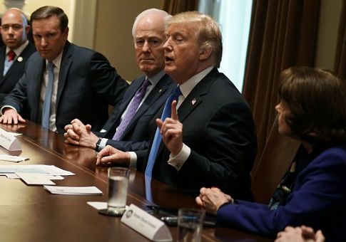 Trump on Bipartisan Gun Safety Meeting: 'After Many Years, a Bill Should Emerge'