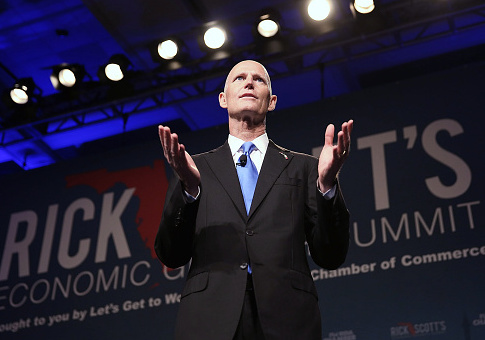 Rick Scott Begins Senate Campaign Against Bill Nelson in Florida