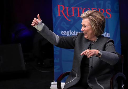 Hillary Clinton Proves She's Still Tha Kween of Milquetoast Platitudes