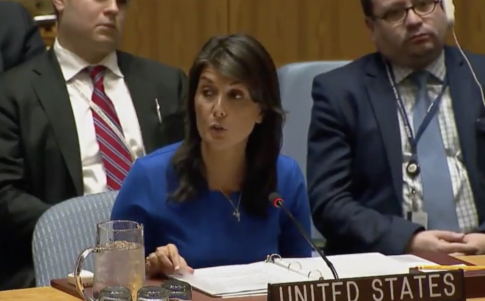Haley Slams U.N. Inaction on Syrian Chemical Weapons Use: 'We Are Rapidly Sliding Backward'
