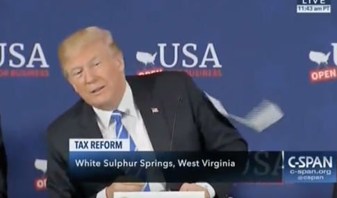 Trump Chucks Prepared Speech in the Air: 'This Is Boring'