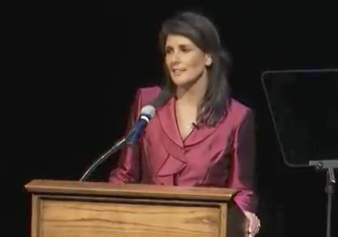 Haley Touts Israel and Cuba Policies: ‘Leading From Behind Is Over’