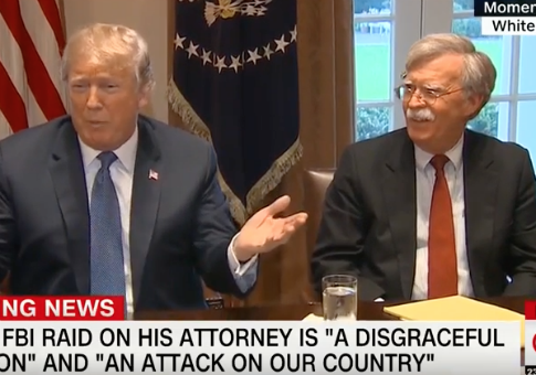 Trump Praises Bolton as 'Fantastic,' Doesn't Say He Won't Fire Mueller