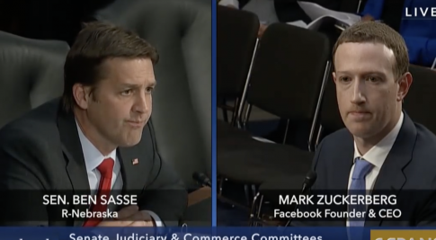 Sasse Asks Zuckerberg to Define 'Hate Speech'