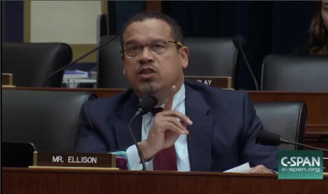 Ellison Attacks Mulvaney for Lack of Transparency Due to Frosted Windows