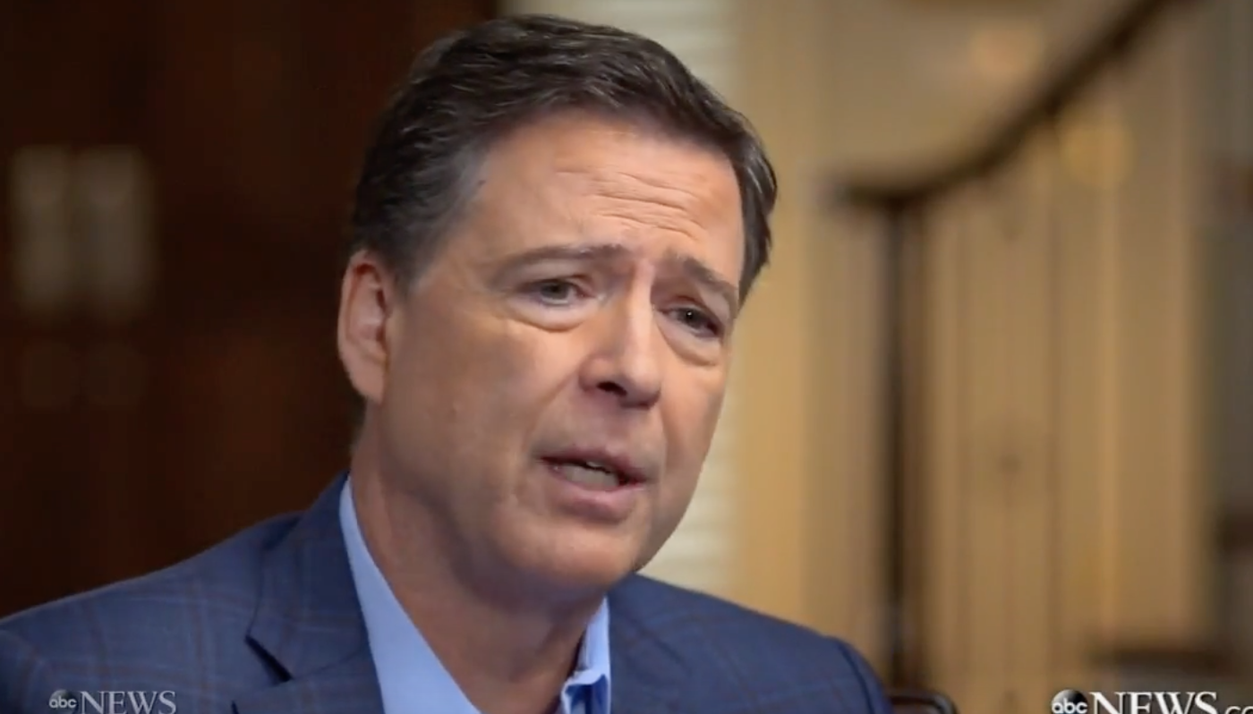 Comey: Trump 'Possibly' Obstructed Justice During Flynn Conversation