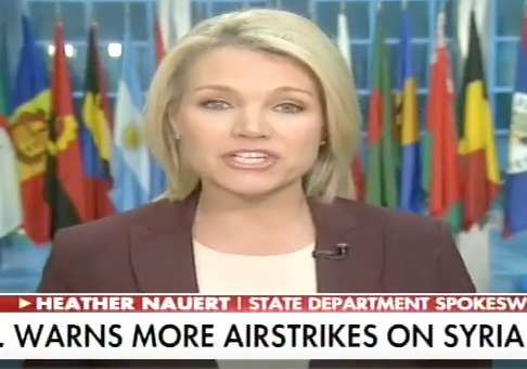 Nauert Praises Action Against Syrian Regime: 'Russia Is Taking Notice'