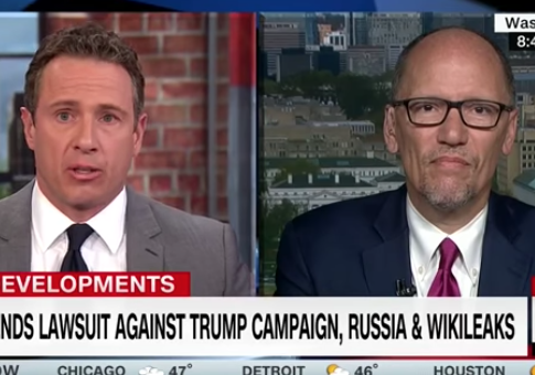 Democrats, Media Bash DNC Lawsuit Over Election Hacking
