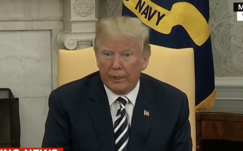 Trump Rips Reporter for Asking About Pardoning Michael Cohen: 'Stupid Question'