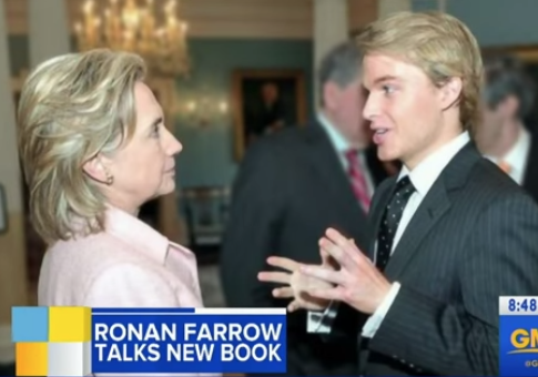 Ronan Farrow: Clinton Tried to Cancel Interview Because I Was Investigating Weinstein