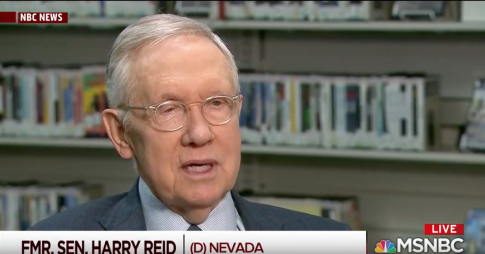 Harry Reid: 'The Less We Talk About Impeachment, the Better Off We Are As a Country'