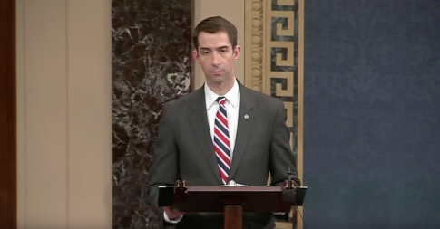 Cotton Speaks in Support of Pompeo for Secretary of State
