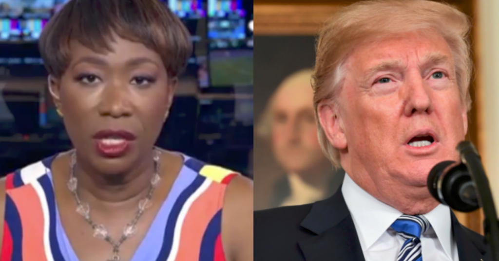 MSNBC Host Joy Reid Imagines Trump Being Arrested and Refusing to Leave the White House