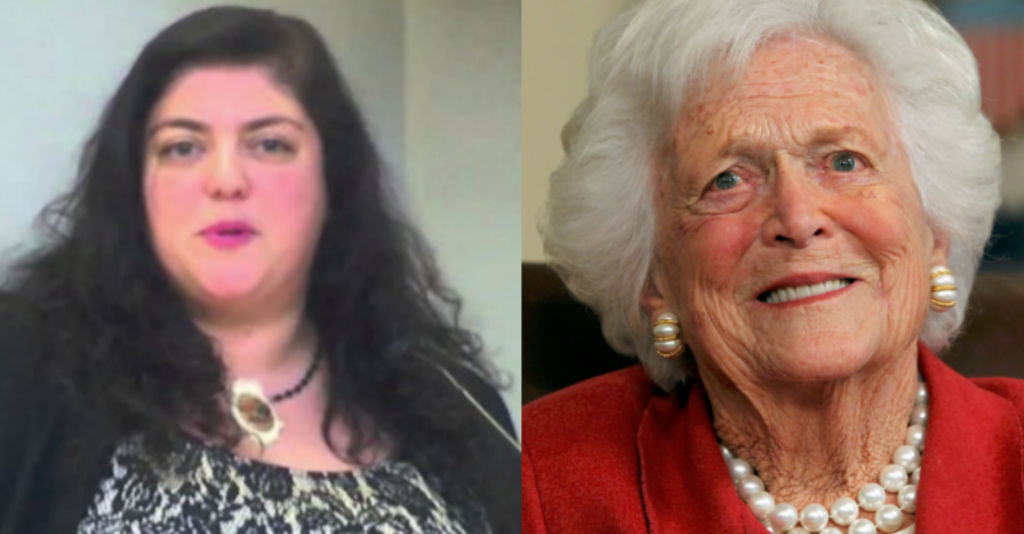 California Tenured Professor Celebrates Barbara Bush Dying: 'I'm Happy the Witch Is Dead'