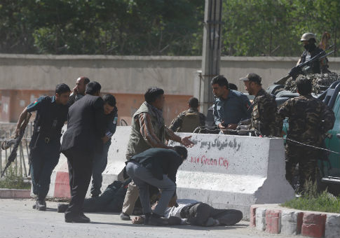 Twin Blasts in Afghan Capital Kill at Least 26, Including Nine Journalists