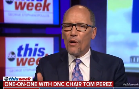 Perez Defends DNC Lawsuit Against Trump Campaign: 'We Can Walk and Chew Gum'
